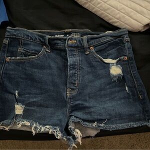 Old Navy Women's Blue Denim Shorts